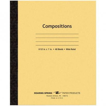 Roaring Spring Tapebound Composition Notebook 77308
