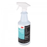 3M TB Quat Disinfectant Ready-to-Use Cleaner, 32 oz Bottle, 12 Bottles and 2 Spray Triggers/Carton MMM29612