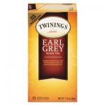 Twinings TNA51728 Tea Bags, Earl Grey, 1.76 oz, 25/Box TWG09183
