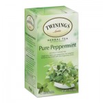 Twinings TNA51724 Tea Bags, Pure Peppermint, 1.76 oz, 25/Box TWG09179