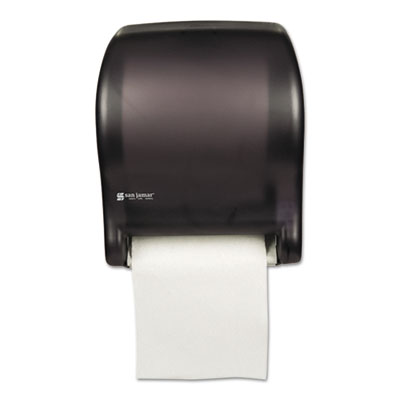 San Jamar Tear-N-Dry Essence Automatic Dispenser, Classic, 11.75 x 9.13 x 14.44, Black Pearl SJMT8000TBK