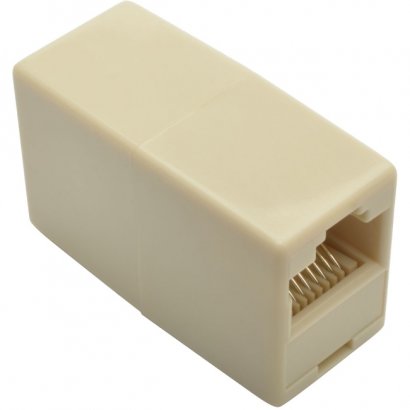 Tripp Lite Telephone Straight-Through Modular In-Line Coupler (RJ45 F/F), 10 Pack N033-001-10PK