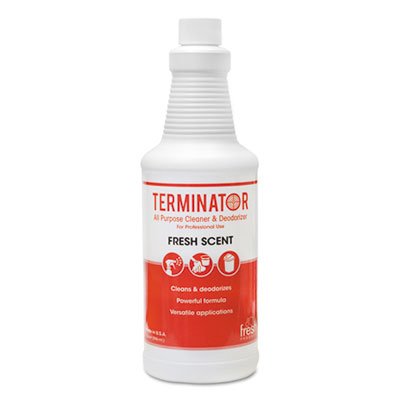 12-32-TN Terminator Deodorizer All-Purpose Cleaner, 32oz Bottles, 12/Carton FRS1232TNCT