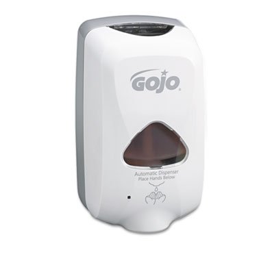 GOJO TFX Foam Soap Dispenser, 1200mL, 4 1/10 w x 6 d x 10 3/5 h, Gray GOJ274012