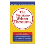 Merriam Webster MER850 The Merriam-Webster Thesaurus, Dictionary Companion, Paperback, 800 Pages MER850
