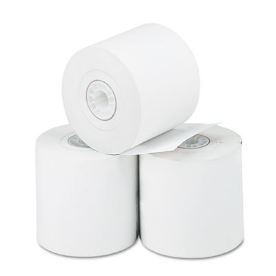 Pm Company 5247 Thermal Paper Rolls, Cash Register/Calculator, 2 1/4" x 165 ft, White, 3/Pack PMC05247