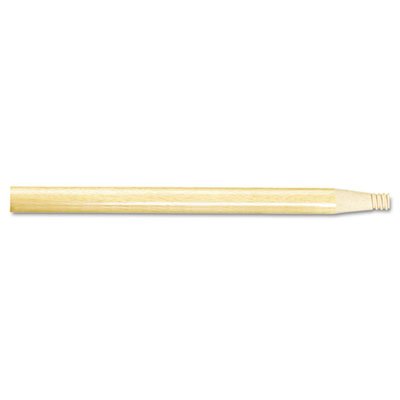 Threaded End Broom Handle, 15/16" x 60", Natural Wood BWK122