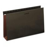 UNV14153 Three Inch Box Bottom Pressboard Hanging Folders, Legal, Standard Green, 25/Box UNV14153