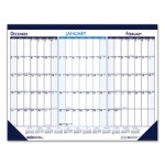 House of Doolittle Three Month Desk Pad Calendar, 22 x 17, 2020-2022 HOD136