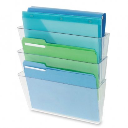 Three Pack Stackable Letter Wall Pocket 73601RT