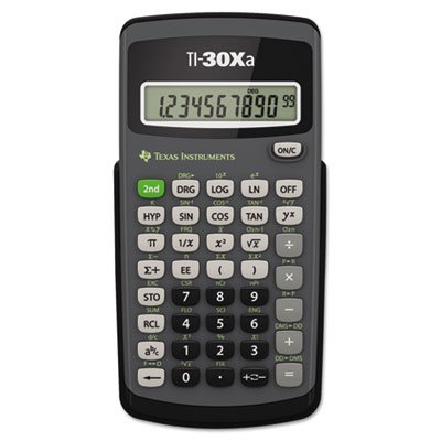Texas Instruments TI-30Xa Scientific Calculator, 10-Digit LCD TEXTI30XA