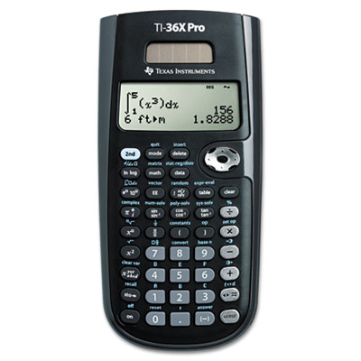 Texas Instruments 36PRO/TBL/1L1/A TI-36X Pro Scientific Calculator, 16-Digit LCD TEXTI36XPRO