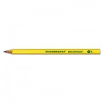 Dixon Ticonderoga Beginners Woodcase Pencil with Microban Protection, HB (#2), Black Lead, Yellow Barrel, Dozen DIX13080