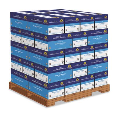 Tidal MP Copy Paper, 92 Brightness, 20lb, 8-1/2 x 11, White, 200,000 Sheets/PLT HAM162008PLT