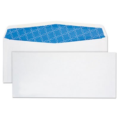 Quality Park Tinted Envelope, Contemporary, #10, White, 500/Box QUA90019