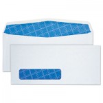 Quality Park Tinted Window Envelope, Contemporary, #10, White, 500/Box QUA90119