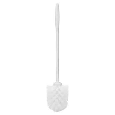 Rubbermaid Commercial FG631000WHT Toilet Bowl Brush, 14 1/2", White, Plastic, 24/Carton RCP631000WECT