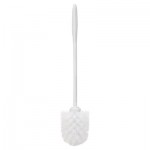 Rubbermaid Commercial FG631000WHT Toilet Bowl Brush, 14 1/2", White, Plastic, 24/Carton RCP631000WECT