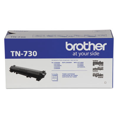 Brother Toner, 1,200 Page-Yield, Black BRTTN730