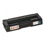 Ricoh Toner, 6000 Page-Yield, Cyan RIC407654