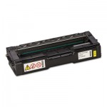 Ricoh Toner, 6000 Page-Yield, Yellow RIC407656