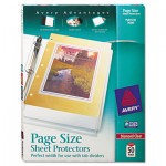 Avery Top-Load Poly 3-Hole Punched Sheet Protectors, Letter, Diamond Clear, 50/Box AVE74203
