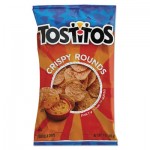 028400208710 Tortilla Chips Crispy Rounds, 3 oz Bag, 28/Carton LAY20871