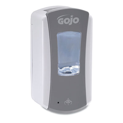 GOJO Touch-Free Dispenser, 1200 mL, 5.25" x 3.33" x 10.5", Gray/White GOJ198404