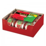 Scotch MMM1506 Tough Grip Moving Packaging Tape with Dispenser, 3" Core, 1.88" x 22.2 yds, Clear, 6/Pack