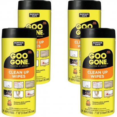 Goo Gone Tough Task Wipes 2000CT