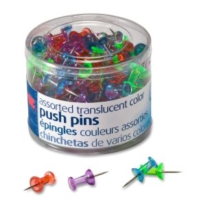 Translucent Push Pins 35710