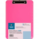 Business Source Transparent Plastic Clipboard 01868