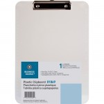 Business Source Transparent Plastic Clipboard 01869