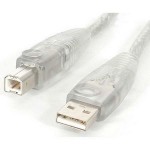 StarTech Transparent USB 2.0 Cable USB2HAB6T