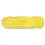 Trapper Commercial Dust Mop, Looped-end Launderable, 5" x 48", Yellow RCPJ15700YEL