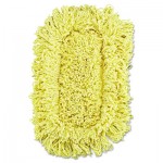 RCP J151-12 Trapper Looped-End Dust Mop Head, 12 x 5, Yellow, 12/Carton RCPJ15112CT