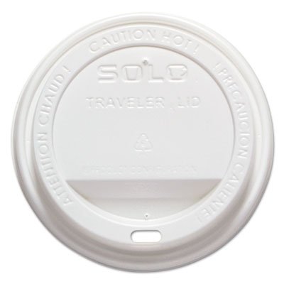 SCC TLP316 Traveler Drink-Thru Lid, White, 1000/Carton SCCTLP316