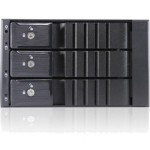 iStarUSA Trayless 2x 5.25" to 3x 3.5" 12Gb/s HDD Hot-swap Rack BPN-SEA230HD-BLACK