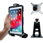 CTA Digital Tri-Grip Tablet Security Clasp with Quick-Connect Base and VESA Mount PAD-TGSK