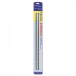 Staedtler 987 18-31BK Triangular Scale for Architects, Color-Coded Grooves, 12 inches STD9871831BK