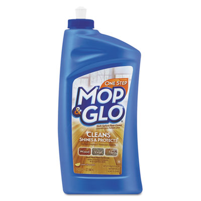 MOP & GLO 19200-89333 Triple Action Floor Cleaner, Fresh Citrus Scent, 32 oz Bottle RAC89333