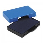 Identity Group Trodat T5430 Stamp Replacement Ink Pad, 1 x 1 5/8, Blue USSP5430BL