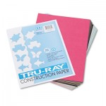 Pacon Tru-Ray Construction Paper, 76 lbs., 9 x 12, Assorted, 50 Sheets/Pack PAC103031