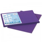 Pacon Tru-Ray Construction Paper, 76 lbs., 12 x 18, Purple, 50 Sheets/Pack PAC103051