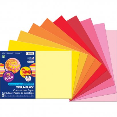 Pacon Tru-Ray Heavyweight Construction Paper 102948