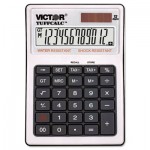 Victor TUFFCALC Desktop Calculator, 12-Digit LCD VCT99901