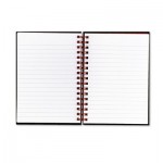 Black n' Red Twinwire Hardcover Notebook, Legal Rule, 5 7/8 x 8 1/4, White, 70 Sheets JDKL67000