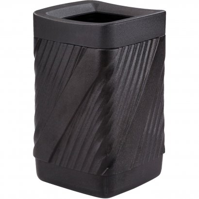 Safco Twist Waste Receptacle 9372BL