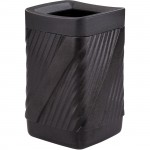 Safco Twist Waste Receptacle 9372BL