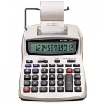 Victor Two-Color Compact Printing Calculator, Black/Red Print, 2.3 Lines/Sec VCT12082